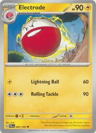 Paldea Evolved 067/193 Electrode