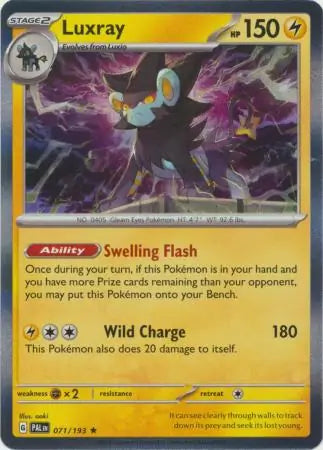 Paldea Evolved 071/193 Luxray
