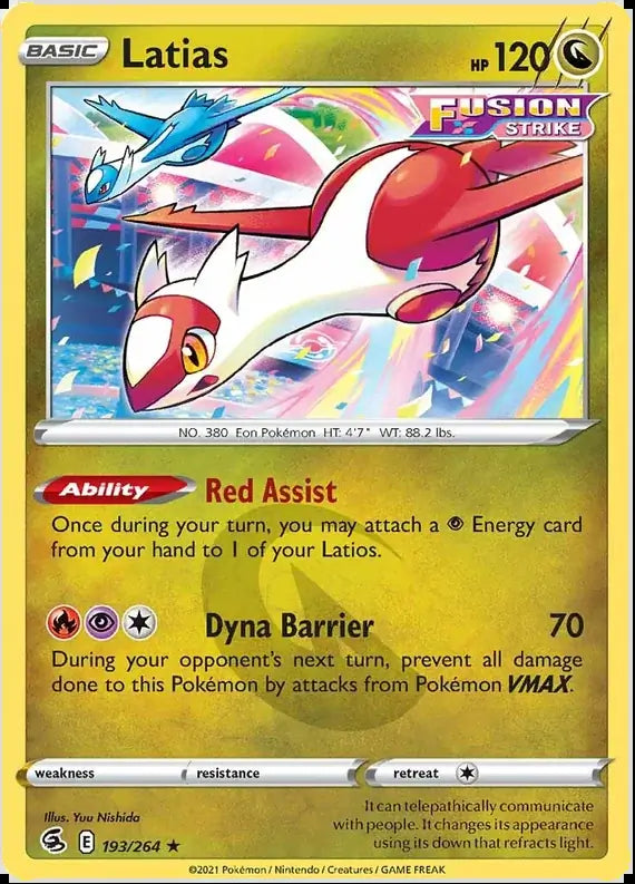 Fusion Strike 193/264 Latias