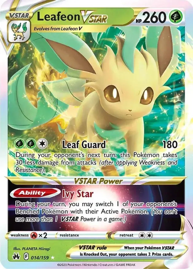 Crown Zenith  014/159 Leafeon Vstar