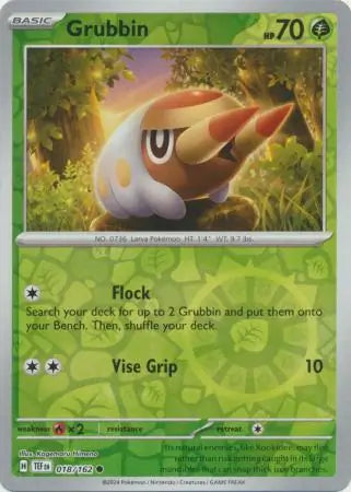 Temporal Forces 018/162 Grubbin Rev Holo