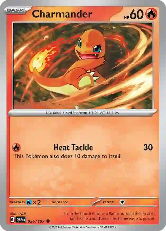 Obsidian Flames 026/197 Charmander