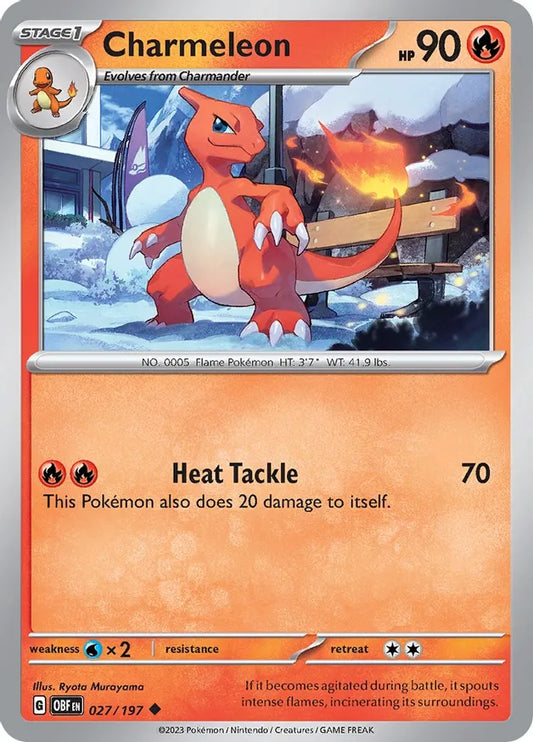 Obsidian Flames 027/197 Charmeleon