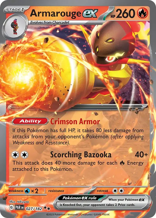Paradox Rift 027/182 Armarouge Ex