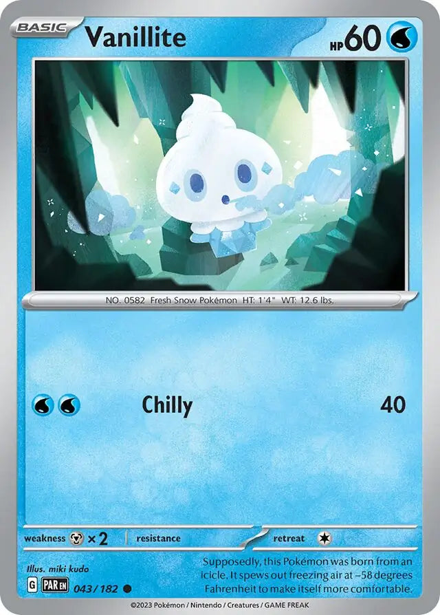 Paradox Rift 043/182 Vanillite