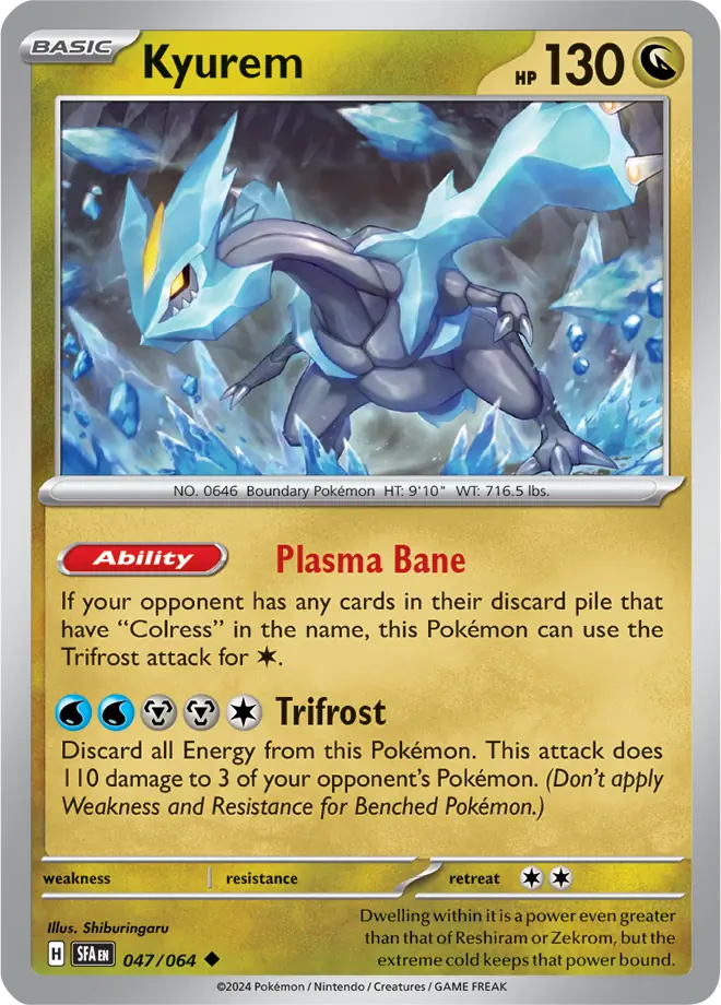 shrouded Fable 047/064 Kyurem