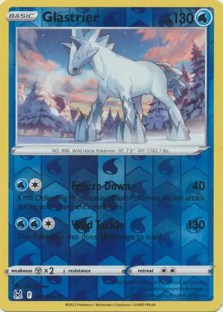 Lost Origin 051/196 Glastrier Rev Holo