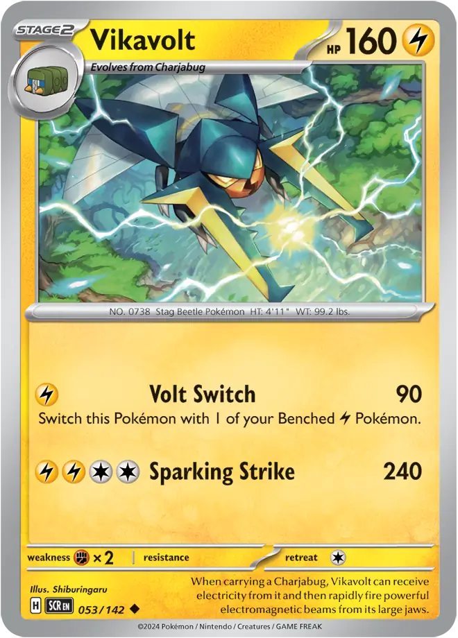 Stellar Crown 053/142 Vikavolt