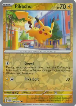 Paldea Evolved 062/193 Pikachu Rev Holo
