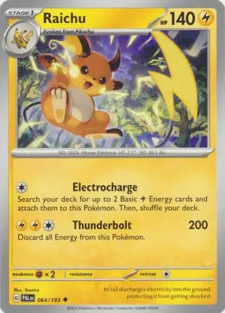 Paldea Evolved 064/193 Raichu