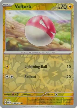 Paldea Evolved 066/193 Voltorb Rev Holo