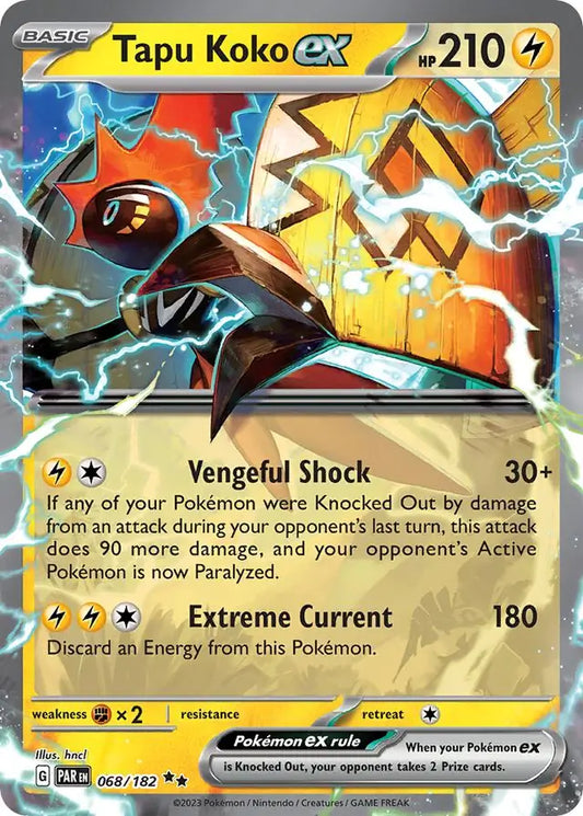 Paradox Rift 068/182 Tapu Koko Ex