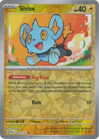 Paldea Evolved 068/193 Shinx Rev Holo