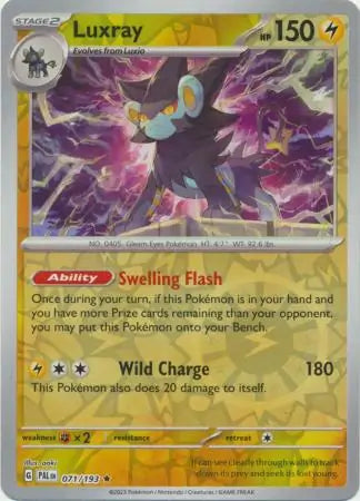 Paldea Evolved 071/193 Luxray Rev Holo