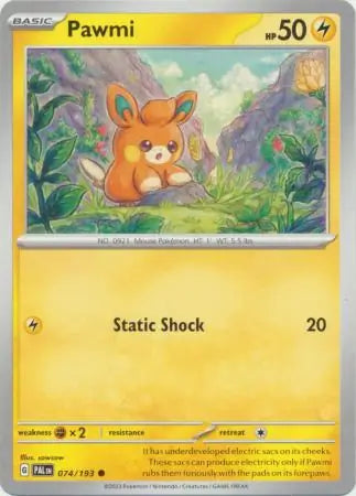 Paldea Evolved 074/193 Pawmi