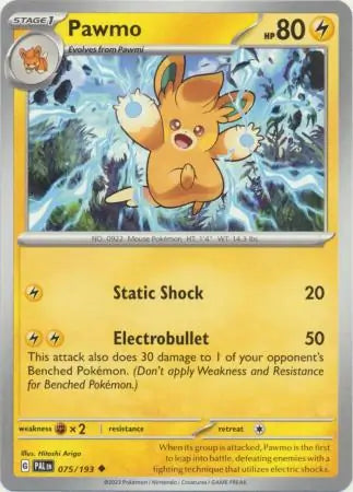 Paldea Evolved 075/193 Pawmo