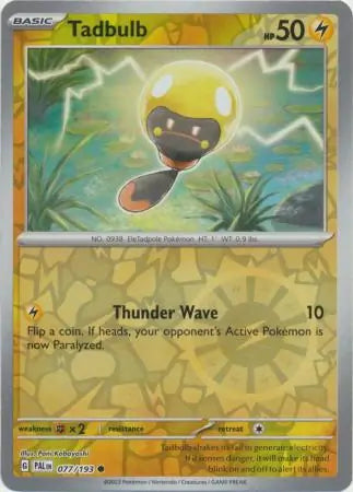 Paldea Evolved 077/193 Tadbulb Rev Holo