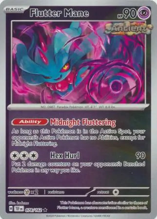 Temporal Forces 078/162 Flutter Mane Rev Holo