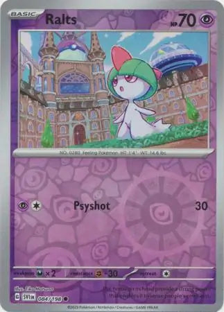 Scarlet & Violet 084/198 Ralts Rev Holo