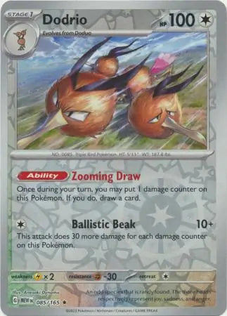 151  085/165 Dodrio Rev Holo