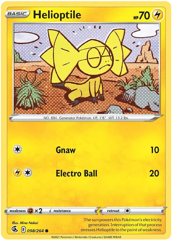 Fusion Strike  098/264 Helioptile