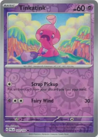 Paldea Evolved 101/193 Tinkatink Rev Holo