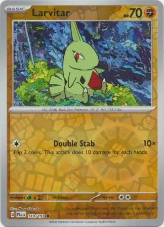 Paldea Evolved 110/193 Larvitar Rev Holo