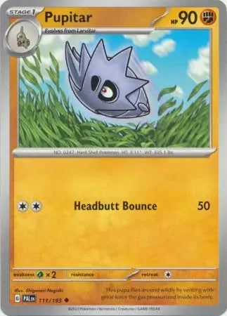 Paldea Evolved 111/193 Pupitar