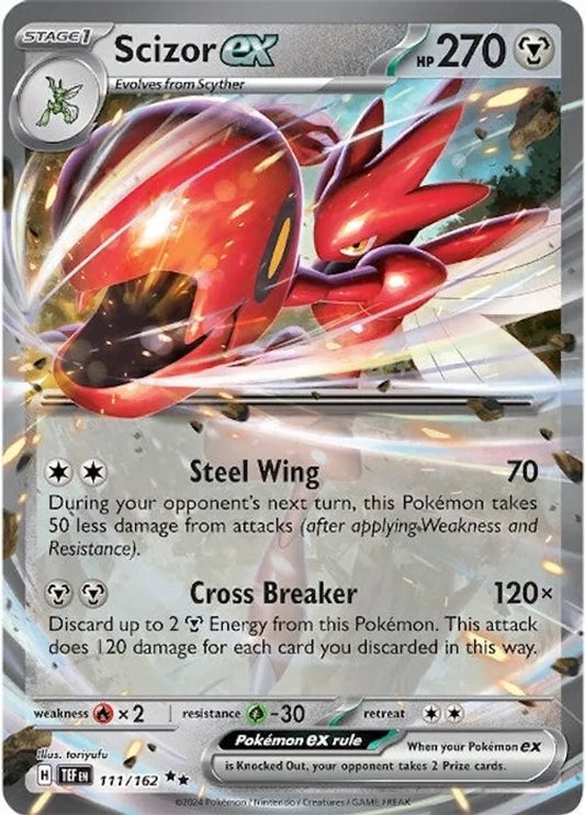 Temporal Forces 111/162 Scizor Ex