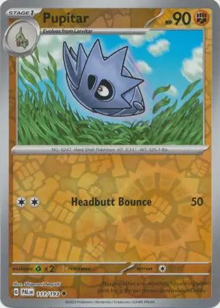 Paldea Evolved 111/193 Pupitar Rev Holo