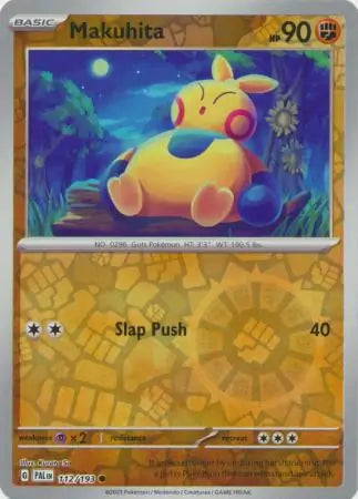 Paldea Evolved 112/193 Makuhita Rev Holo