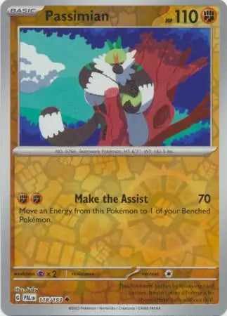 Paldea Evolved 118/193 Passimian Rev Holo