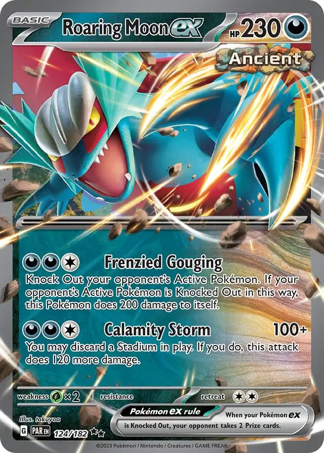 Paradox Rift 124/182 Roaring Moon Ex
