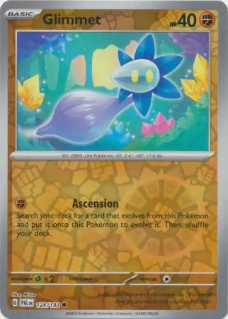 Paldea Evolved 124/193 Glimmet Rev Holo
