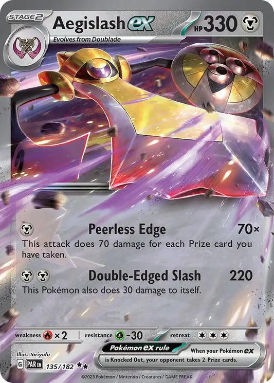 Paradox Rift 135/182 Aegislash Ex