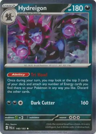 Paldea Evolved 140/193 Hydreigon