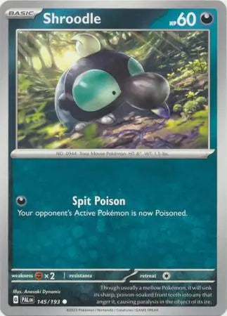Paldea Evolved 145/193 Shroodle