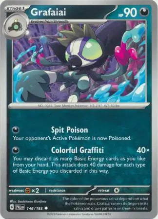 Paldea Evolved 146/193 Grafaiai