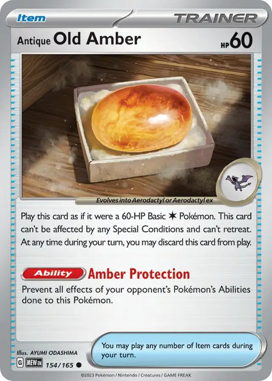 151  154/165 Antique Old Amber