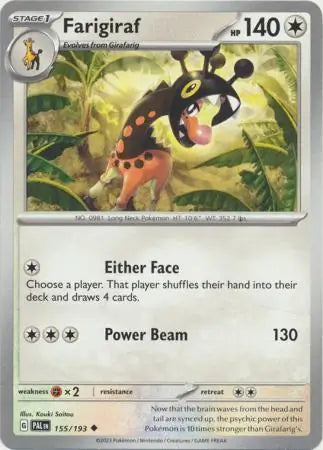 Paldea Evolved 155/193 Farigiraf