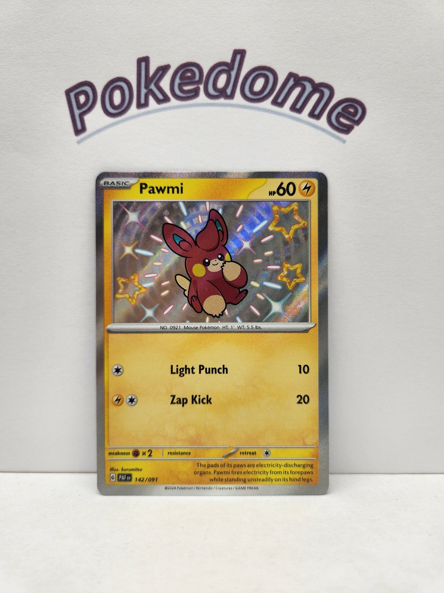 Paldean Fates 142/091 Pawmi