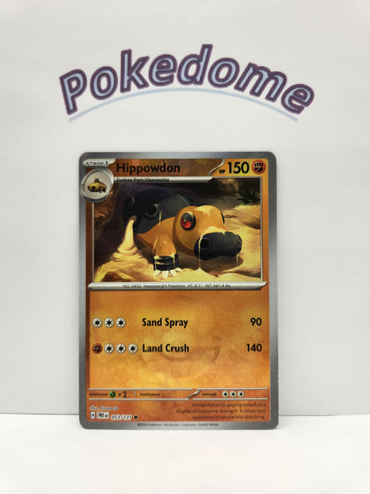 Prismatic Evolutions  053/131 Hippowdon Poke Ball
