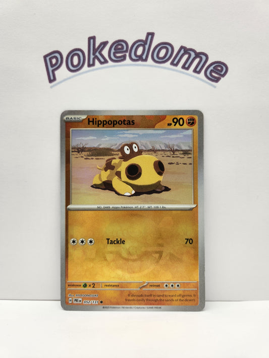 Prismatic Evolutions  052/131 Hippopotas Poke Ball