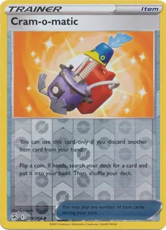 Fusion Strike  229/264 Cram-o-matic Rev Holo