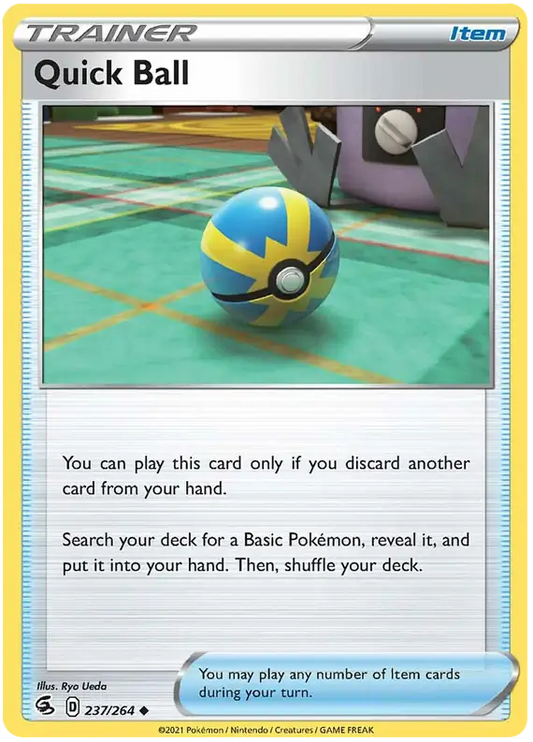 Fusion Strike  237/264 Quick Ball