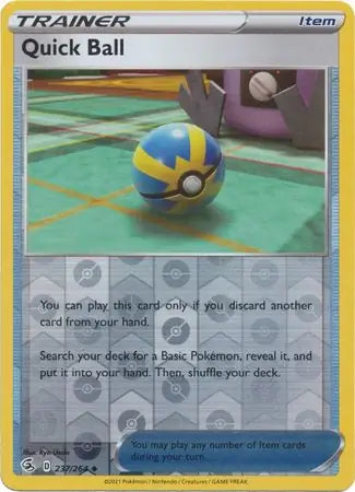 Fusion Strike  237/264 Quick Ball Rev Holo
