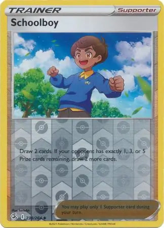Fusion Strike  238/264 Schoolboy Rev Holo
