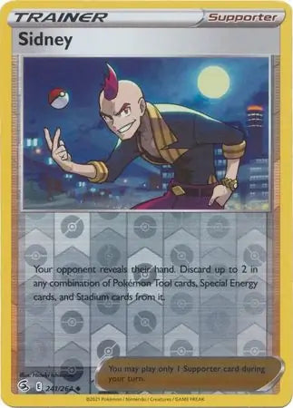 Fusion Strike  241/264 Sidney Rev Holo